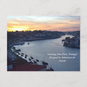 Salutations De Porto, Portugal Carte Postale