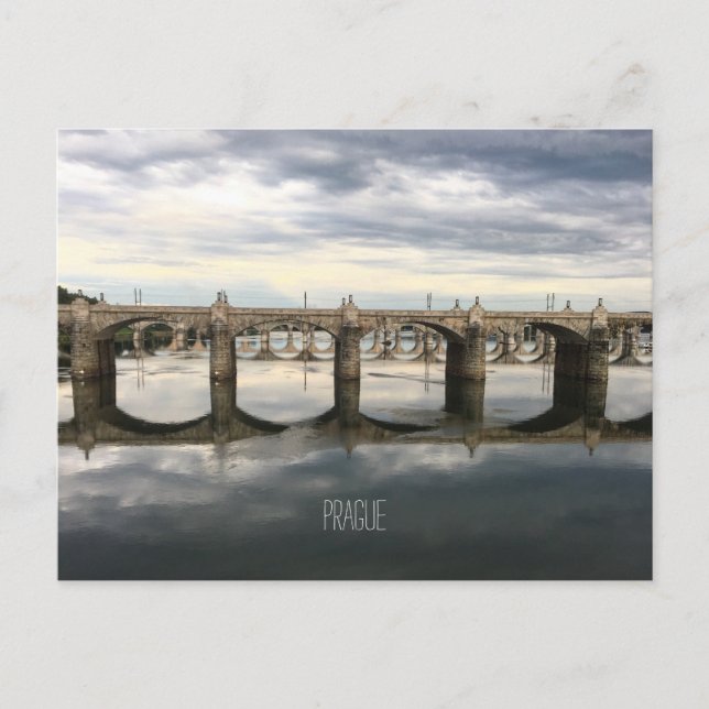 Salutations de Prague ! Carte postale (Devant)