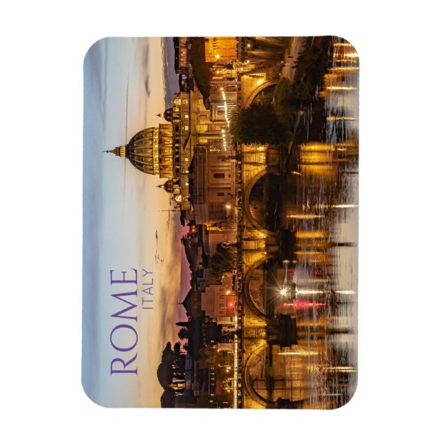 Salutations de Rome Italie Magnet souvenir (Vertical)