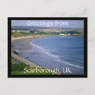 Salutations de Scarborough, UK carte postale