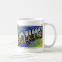 Salutations de tasse de café de Chattanooga TN