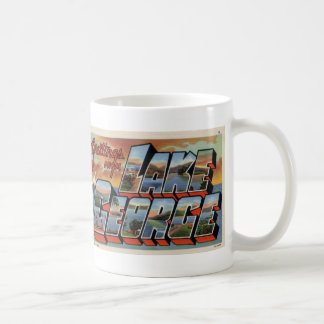 Salutations de tasse de carte postale de café de