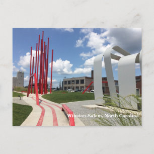 Salutations de Winston-Salem, NC. Carte postale