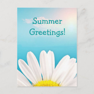 Salutations d'été ! Carte postale