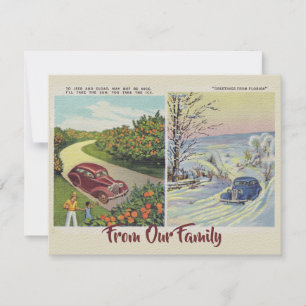 Salutations Drôle De La Carte Florida