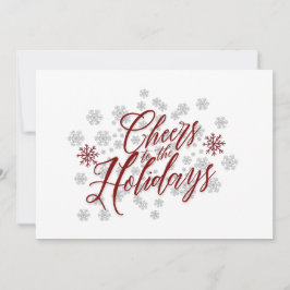 Salutations - Elégante carte de Noël