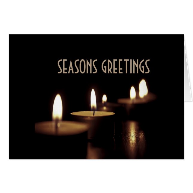 Salutations festives (Devant horizontal)