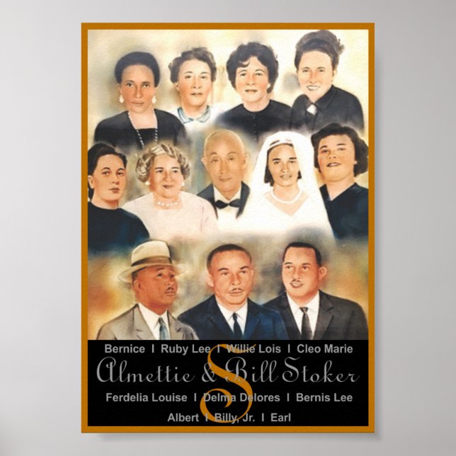 Salute Stoker Style Poster (Vorne)