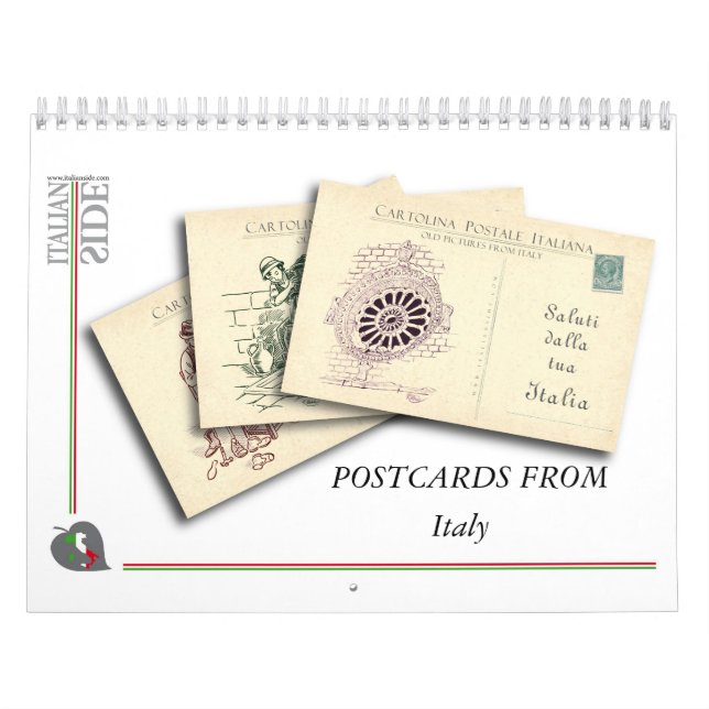 Saluti dall'Italia ! Calendrier (Protection)