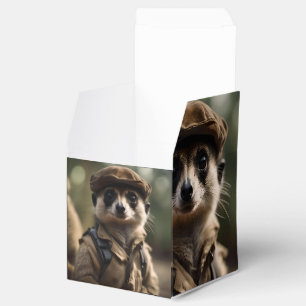 Saluting Sylvester the Meerkat: Eine Geschichte de Geschenkschachtel