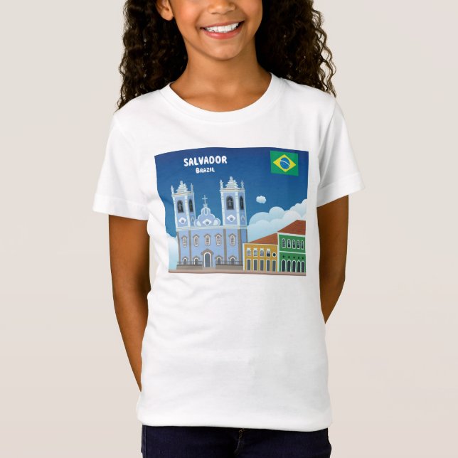 Salvador Brasilien T-Shirt (Vorderseite)