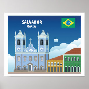 Salvador Brazil Poster