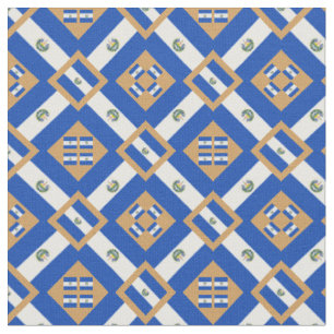 Salvador Flag & Trendy El Salvador Fabric mode Stoff