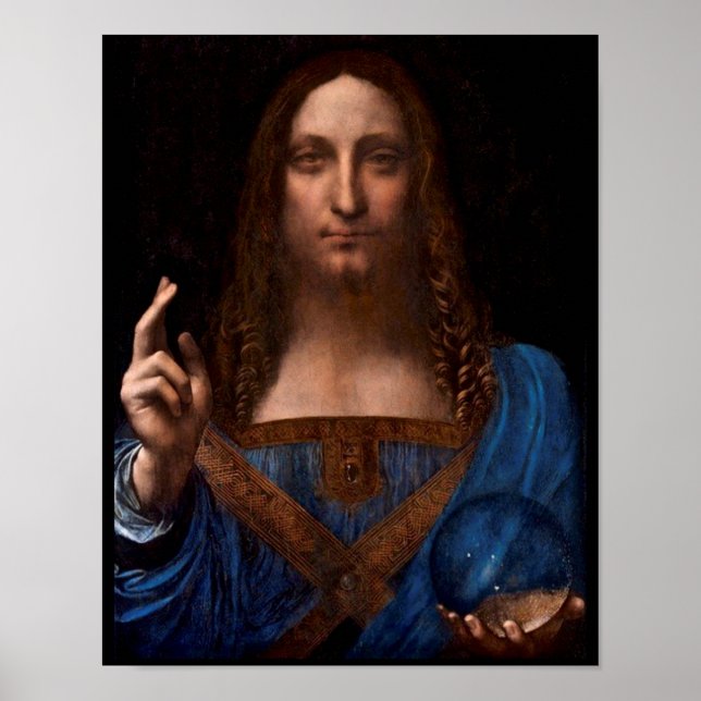 salvador mundi by leonardo da vinci poster (Vorne)
