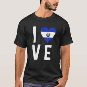 Salvadorianische Flaggen-DNA El Salvador Salvadore T-Shirt