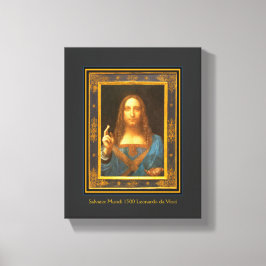 Salvator Mundi 1500 Leonardo da Vinci Leinwanddruck