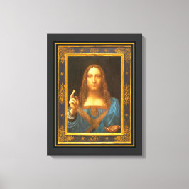 Salvator Mundi 1500 Leonardo da Vinci Leinwanddruck