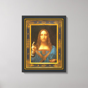 Salvator Mundi 1500 Leonardo da Vinci Leinwanddruck