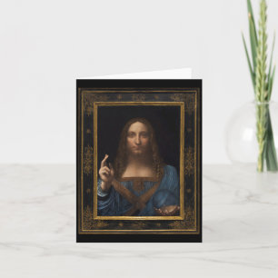 Salvator Mundi by Leonardo da Vinci circa 1500 Karte