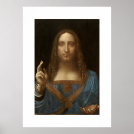 Salvator Mundi Fine Art Poster Print
