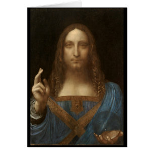 Salvator Mundi par Leonardo da Vinci vers 1500