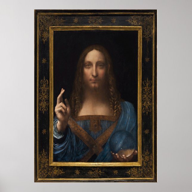SALVATOR MUNDI POSTER (Vorne)