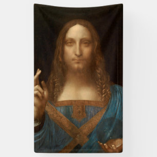Salvator Mundi (Retter der Welt) (da Vinci) Banner