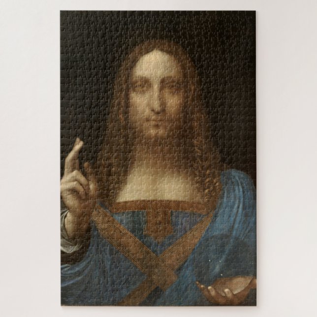 Salvator Mundi von Leonardo da Vinci (Vertikal)