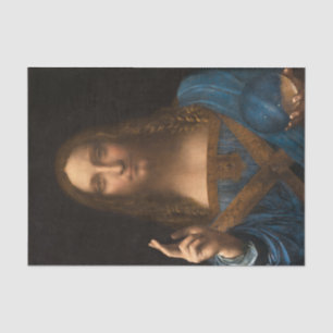 Salvator Mundi von Leonardo da Vinci Seidenpapier