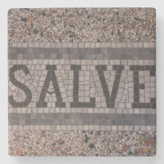 SALVE Latin Mosaik auf Marmor Untersetzer