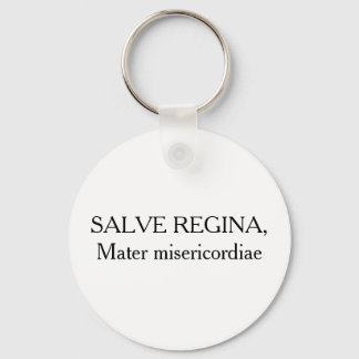 SALVE REGINA, Mater misericordiae - Schlüsselring Schlüsselanhänger
