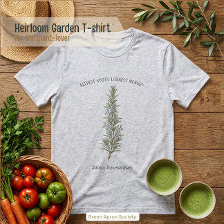 Salvia Rosmarinus Botanischer Rosmarin Tri-Blend Shirt