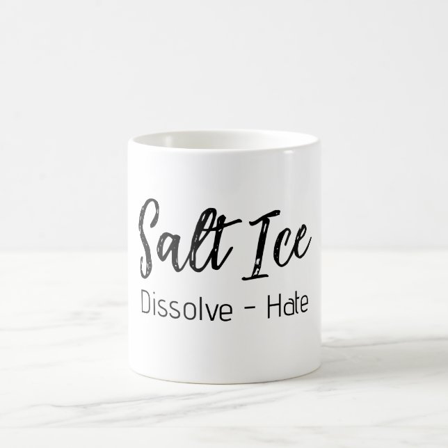 Salz-Eis-Kaffeetasse Kaffeetasse (Mittel)