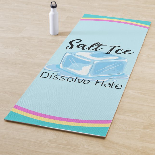 Salz-Eis-Yogamatte Yogamatte (Beispiel)