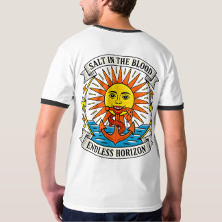 Salz im Blut Sun & Anchor Nautilus-Abenteuer T-Shirt