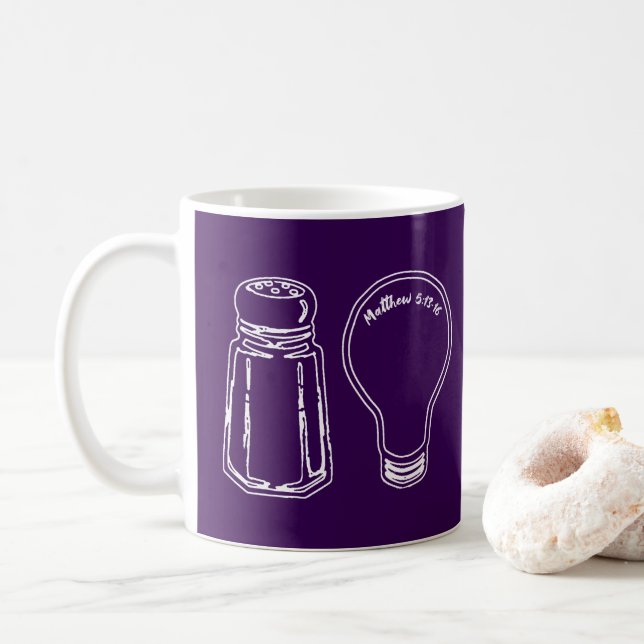 Salz & Licht Kaffeetasse (Mit Donut)