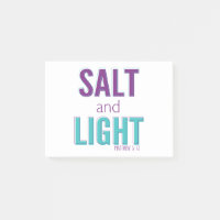 Salz & Licht - Matthäus 5:13 Tealpurpur