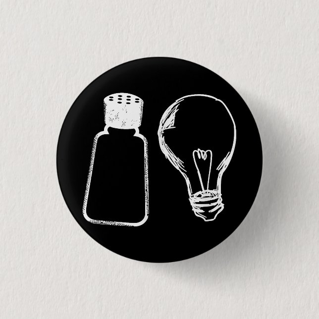 Salz & Licht sein Salz Bibel Verse Matthew 513-1 Button (Vorderseite)