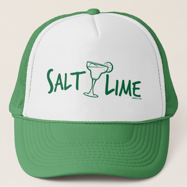 Salz/Limones Truckerkappe (Vorderseite)
