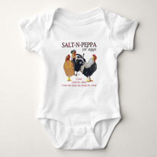 Salz-N-Pfeffer Hühnerstall Baby Strampler