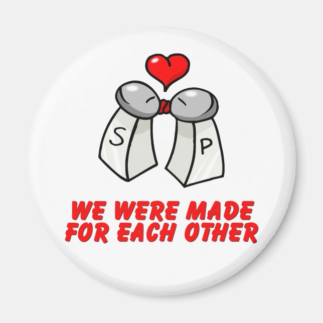 Salz & Pepper Magnet (Vorne)