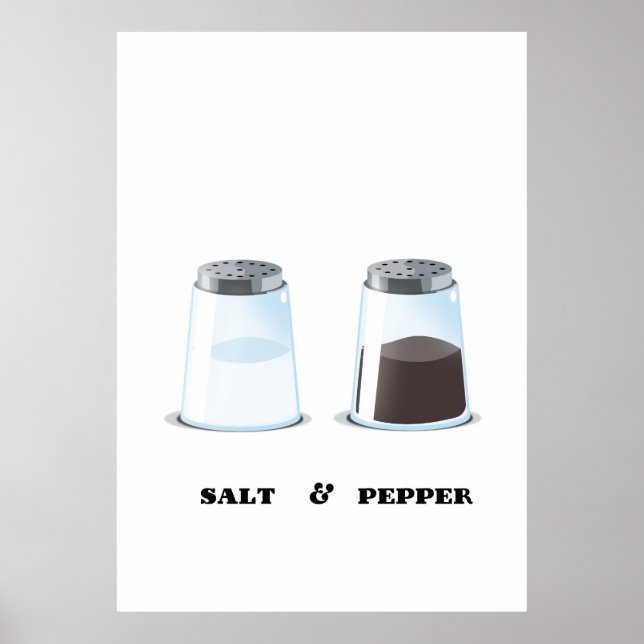 Salz & Pepper Poster (Vorne)