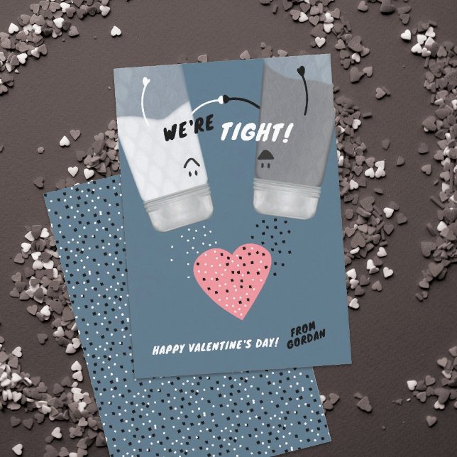 Salz & Pfeffer Klasse Valentinstag Karte (Von Creator hochgeladen)