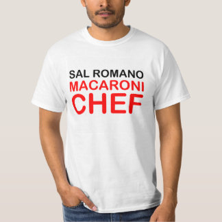 Salz-Romano-Makkaroni-Kochs-GedenkShirt T-Shirt