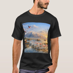Salz und Flamingo in Flammen T-Shirt
