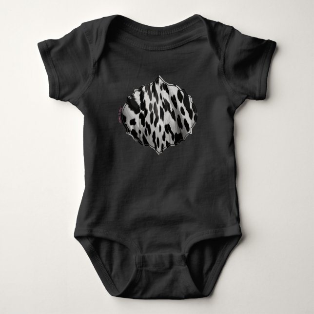 Salz und Pfeffer Baby Strampler (Vorderseite)