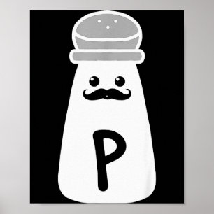 Salz- und Pfeffer-Halloween-Kostüme Poster