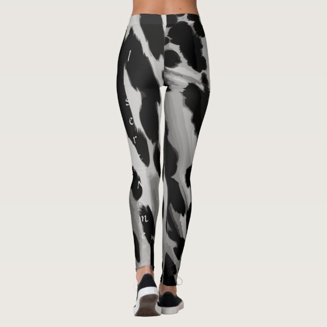 Salz und Pfeffer Leggings (Rückseite)