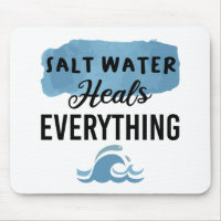 Salz Wasser heilt alles Beach Liebhaber Geschenk