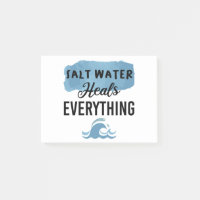 Salz Wasser heilt alles Beach Liebhaber Geschenk